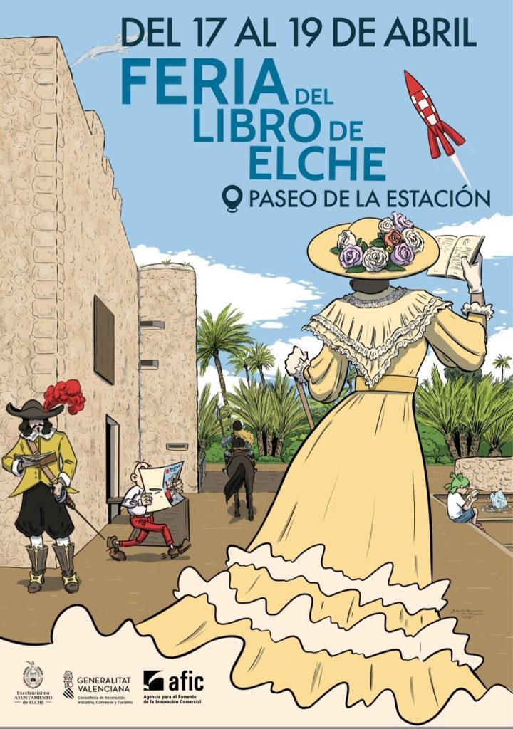 Feria del Libro Elche 2026: un fin de semana entre páginas, autores y cultura