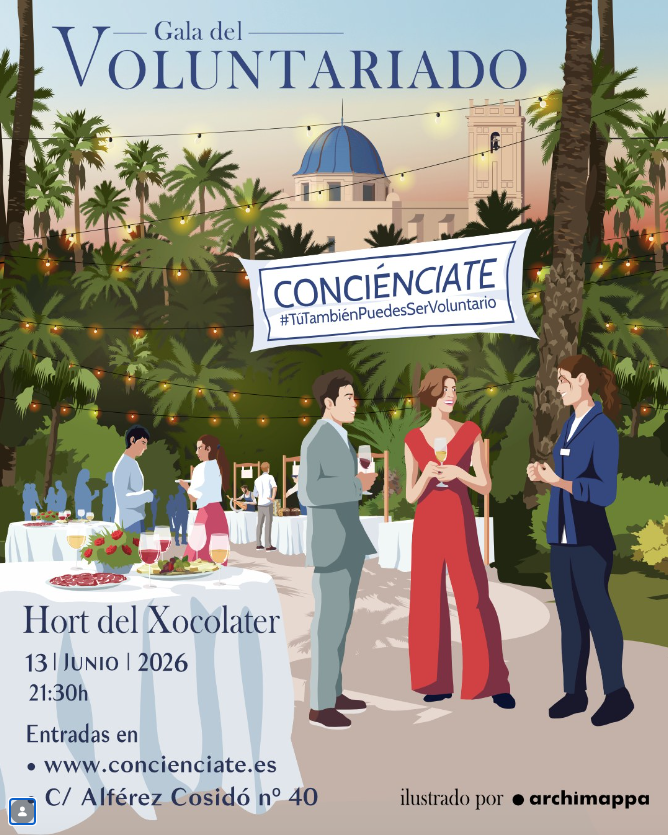Gala del Voluntariado Conciénciate 2026